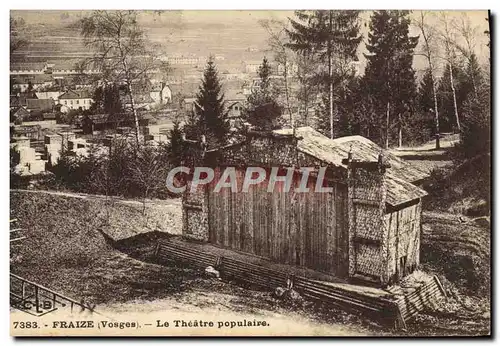 Cartes postales Fraize Le Theatre populaire