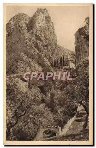 Cartes postales La Douce France Mounstiers Sainte Marie