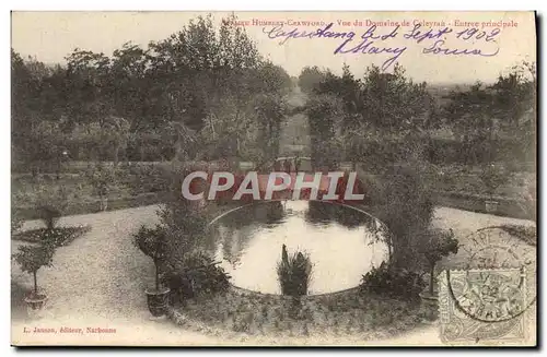 Ansichtskarte AK Justice Affaire Humbert Crawford Vue du domaine du Celeyran Entree principale