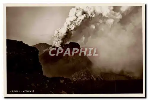 Cartes postales Volcan Napoli Vesuvio