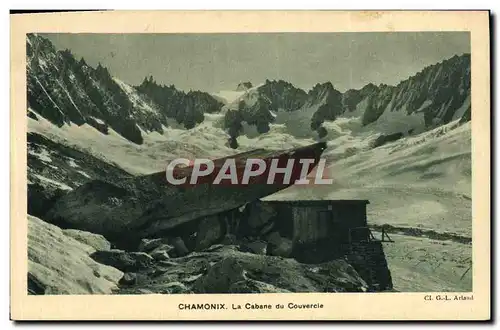 Ansichtskarte AK Alpinisme Chamonix la cabane du couvercle