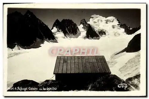Ansichtskarte AK Alpinisme Refuge Caron et les Ecrins