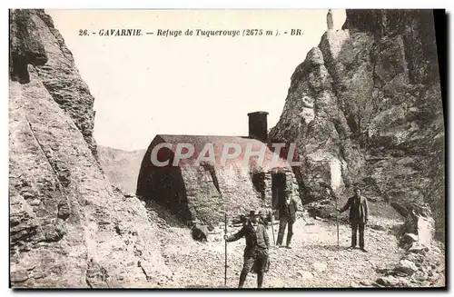 Ansichtskarte AK Alpinisme Gavarnie Refuge de Tuquerouye