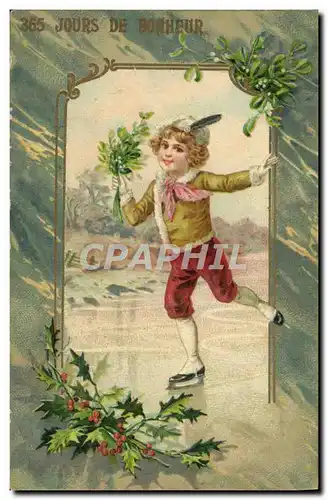 Cartes postales Sports d&#39hiver Patinage Enfant