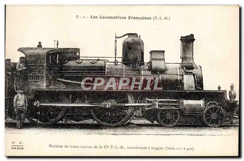 Ansichtskarte AK Train Locomotive Machine de trains express de la Cie PLM
