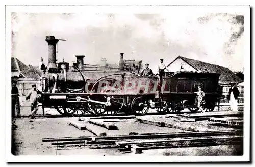 Cartes postales moderne Train Locomotive 160 Huningue Serie 158 a 173 de la Compagnie de l&#39Est Charbonnier