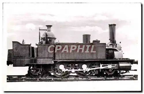 Moderne Karte Train Locomotive 8 Serie 8 et 9 de la Cie d&#39Orleans ex ligne de Sceaux