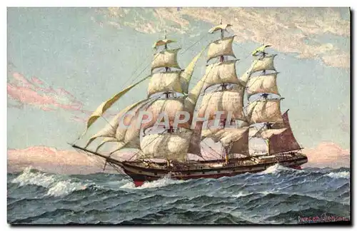 Cartes postales Bateau Voilier