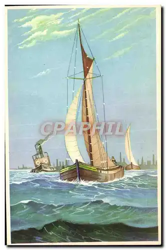 Cartes postales Bateau Voilier