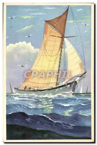 Cartes postales Bateau Voilier