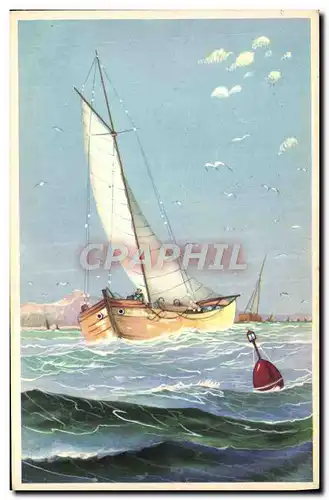 Cartes postales Bateau Voilier