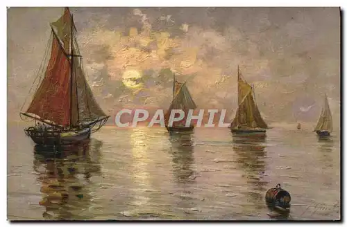 Cartes postales Bateau Voilier