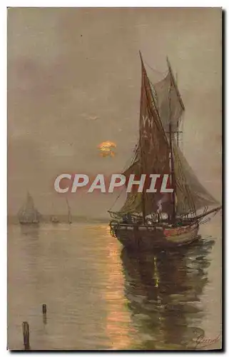 Cartes postales Bateau Voilier