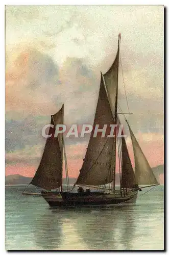 Cartes postales Bateau Voilier