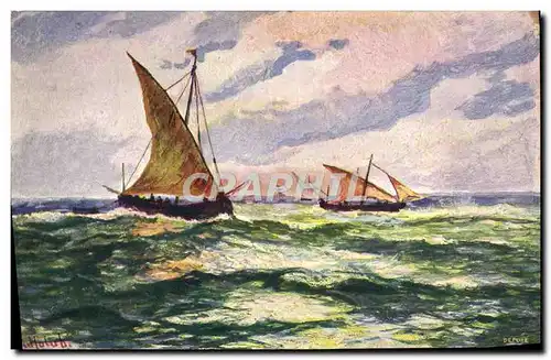 Cartes postales Bateau Voilier