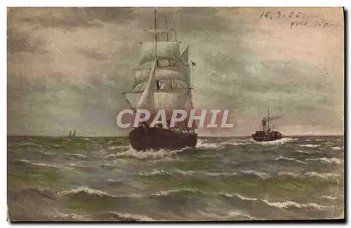 Cartes postales Bateau Voilier