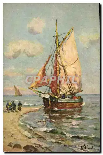 Cartes postales Bateau Voilier