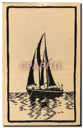 Cartes postales Bateau Voilier