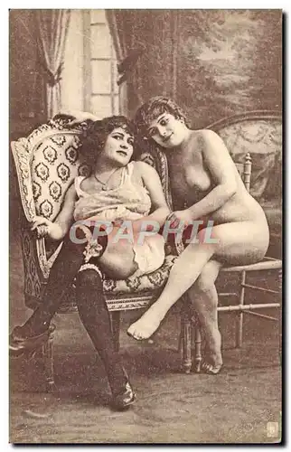 Ansichtskarte AK Femmes nu erotique