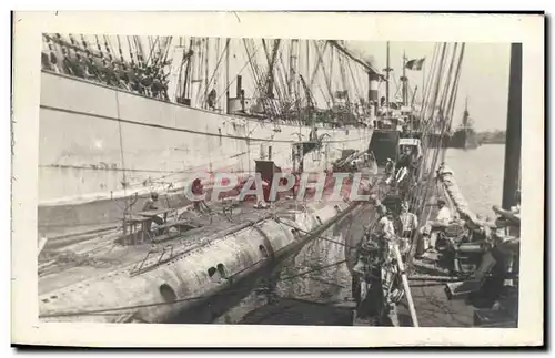 Cartes postales Bateau de guerre Sous-marin
