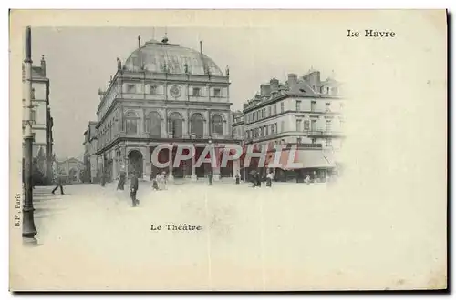 Cartes postales Le theatre Le Havre