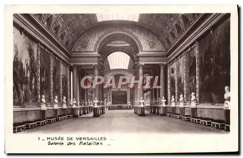 Cartes postales Palais De Versailles Musee De Galerie des Batailles