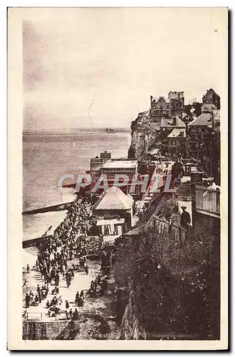 Cartes postales Ault La plage et les Falaises