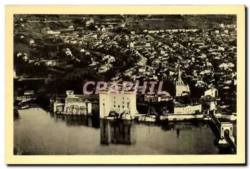 Cartes postales Tarascon Chateau du Roi Rene Vue prise en avion