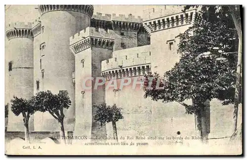 Cartes postales Tarascon Le Chateau du Roi Rene Situe Sur les Bords du Rhone