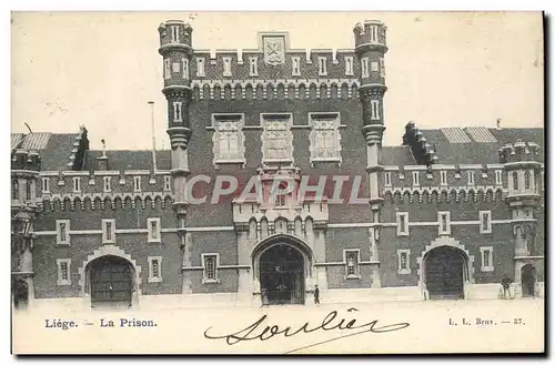 Cartes postales Prison Liege