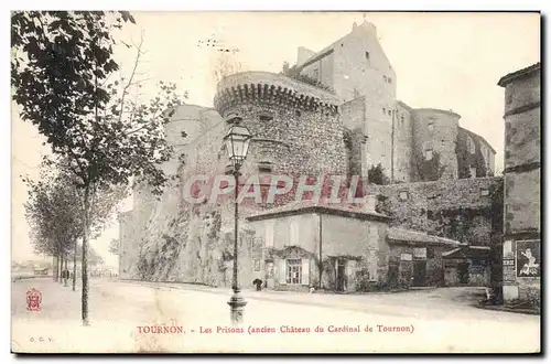 Cartes postales Prison Tournon Les prisons Ancien chateau du cardinal de Tournon