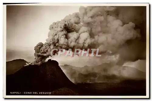 Cartes postales Volcan Napoli Cono del Vesuvio