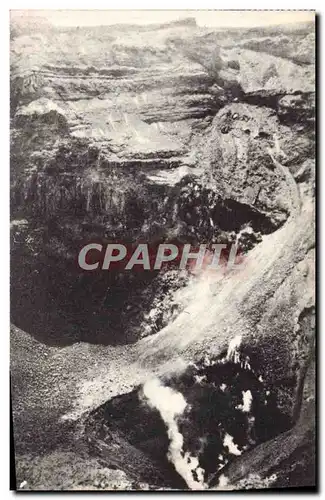 Ansichtskarte AK Volcan Vesuvio Interno del cratere