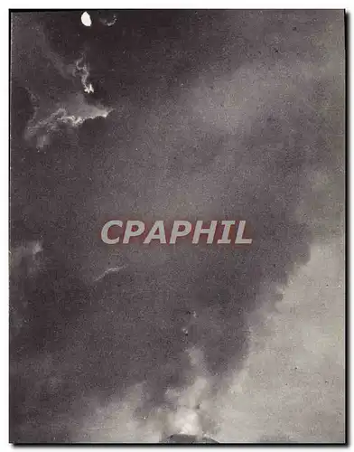 Cartes postales Volcan 1905 19 Giugno Pino di cenere e correnti laviche