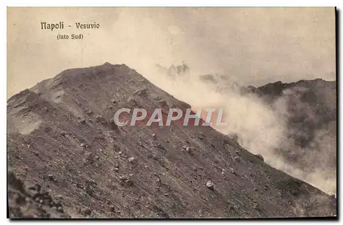 Ansichtskarte AK Volcan Napoli Vesuvio