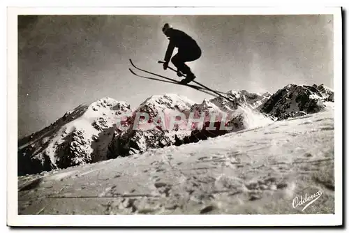 Cartes postales moderne Sports d&#39hiver Ski Dauphine Saut d&#39obstacle