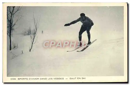 Cartes postales Sports d&#39hiver Ski SAut
