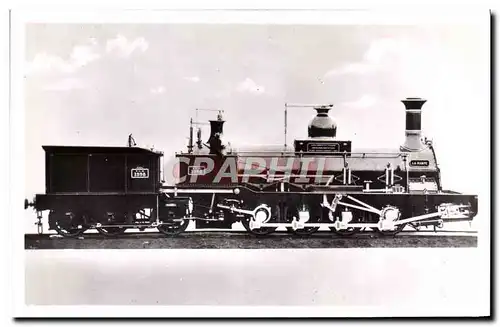 Cartes postales Train Locomotive 1998 La Rampe Serie 1998 1999 de la Compagnie PLM Koechlin Type 34 Systeme Peug