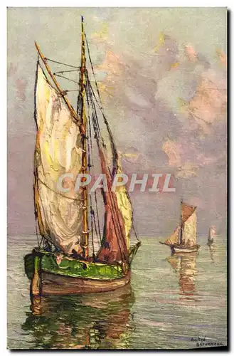 Cartes postales Bateau Voilier