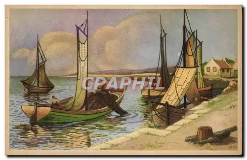 Cartes postales Bateau Voilier