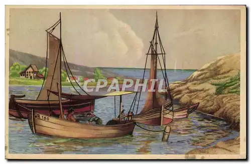 Cartes postales Bateau Voilier