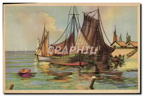 Cartes postales Bateau Voilier