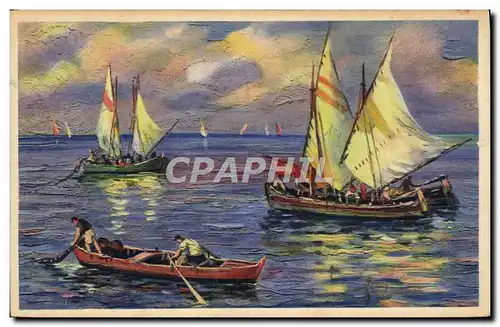 Cartes postales Bateau Voilier