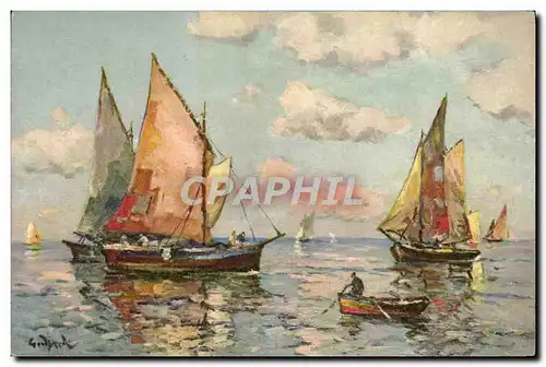 Cartes postales Bateau Voilier