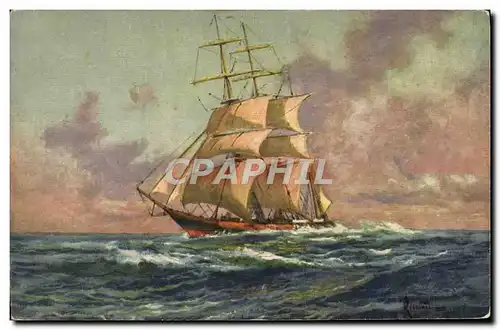 Cartes postales Bateau Voilier