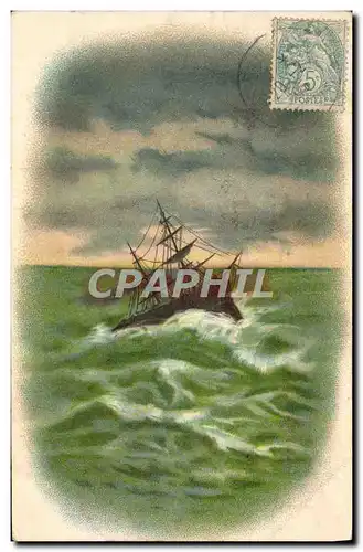 Cartes postales Bateau Voilier