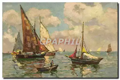 Cartes postales Bateau Voilier