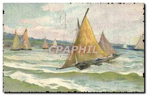 Cartes postales Bateau Voilier