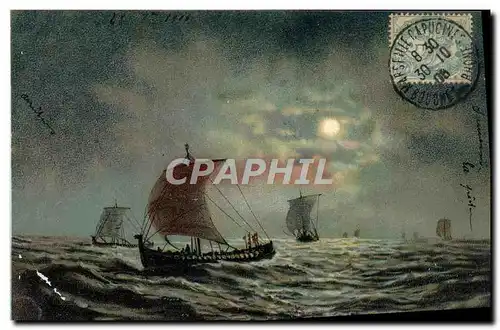 Cartes postales Bateau Drakkar