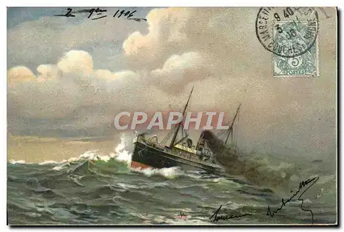 Cartes postales Bateau